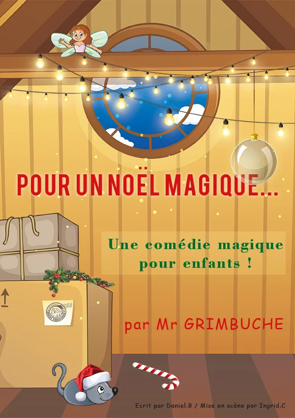 POUR UN NOEL MAGIQUE, spectacle de magie pour enfants en Rhône 69 POUR UN NOEL MAGIQUE, spectacle de magie pour enfants en Rhône 69