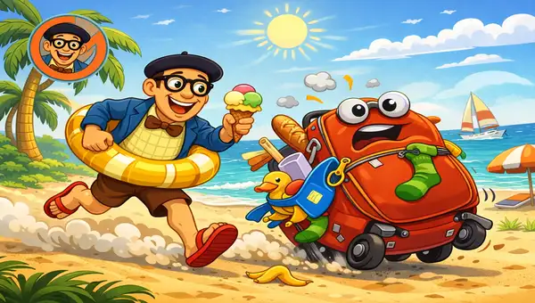 Les vacances d'été de Monsieur Grimbuche