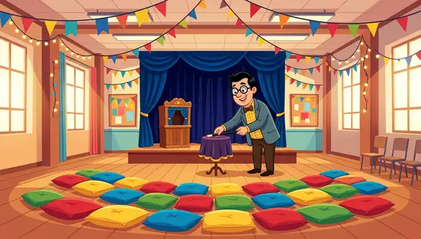 Comment préparer une salle pour un spectacle de magie pour enfants ?